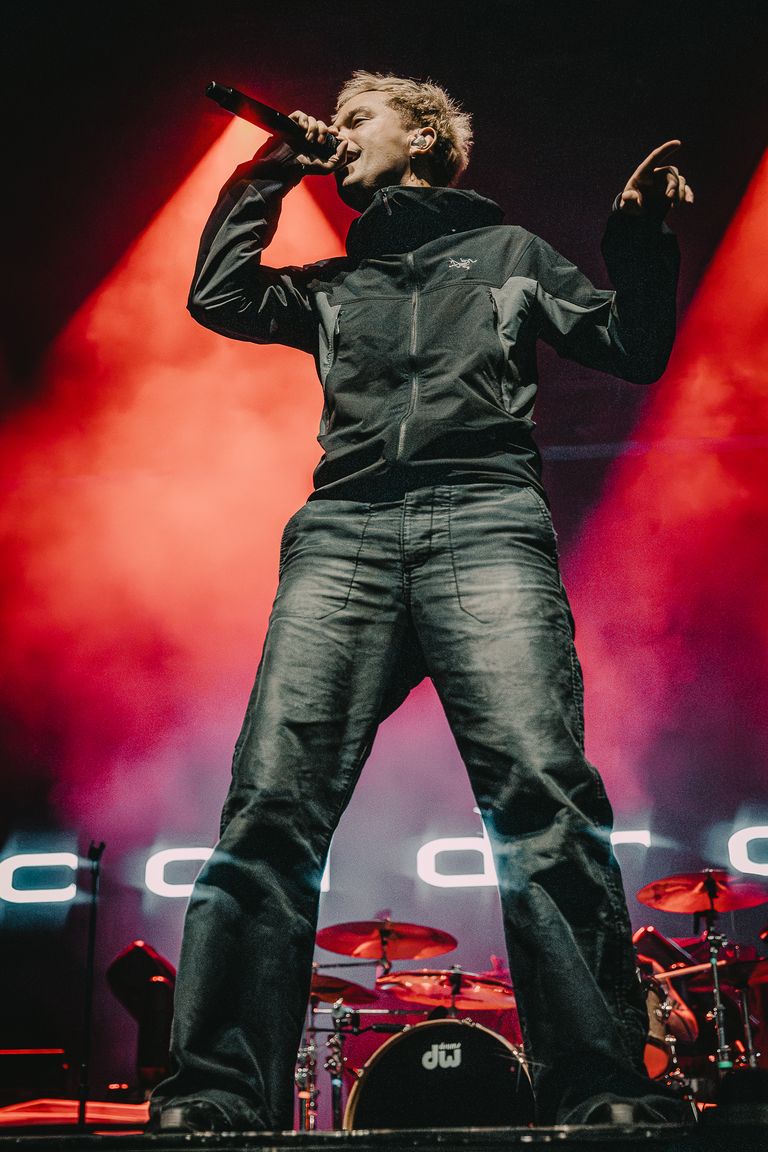 Coldrain performing live in Adelaide at AEC Arena